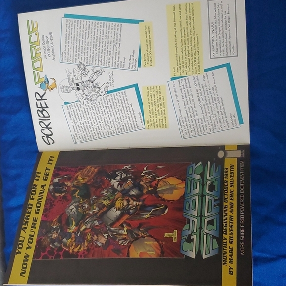 4/$20 - CYBERFORCE #4 IMAGE COMICS VTG 1993, Marc Silvestri Foil Cover A… - Picture 10 of 10